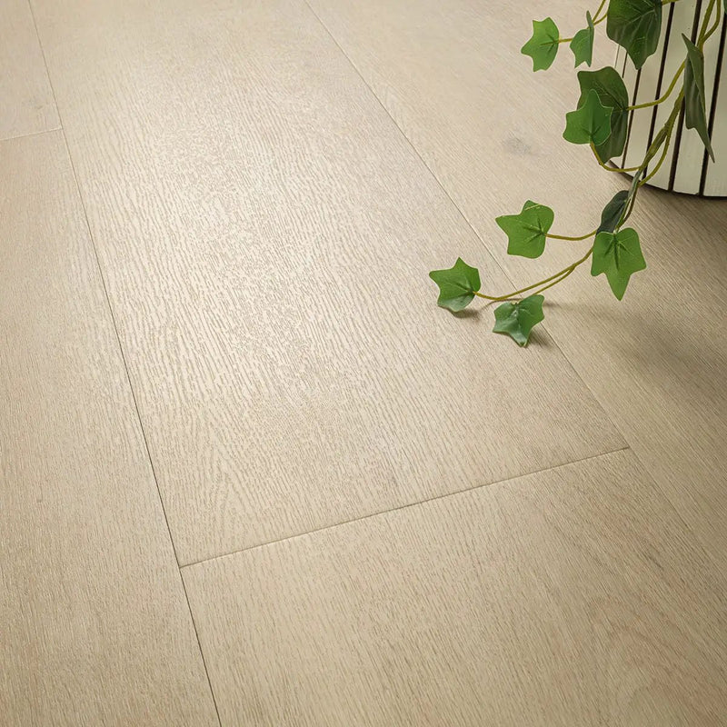 Ashton 2.0 Benton Blonde Matte Wood Look Lvt Planks 7x48 in a finished room