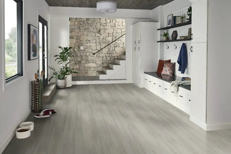 Cyrus Brianka Semi Gloss Wood Look Lvt Moldings 1.77x0.28 in a finished room