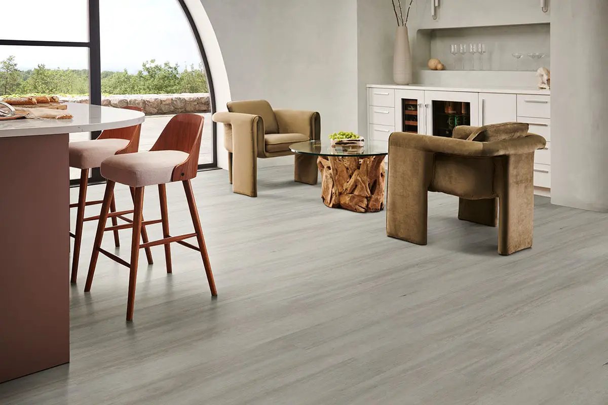 Prescott Brianka Matte Lvt Planks 7x48 in a finished room