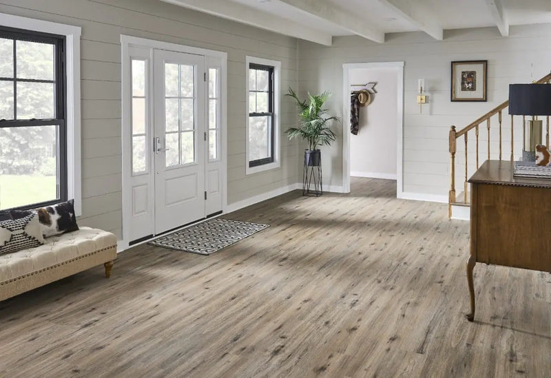 Prescott Fauna Matte Lvt Planks 7x48 in a finished room