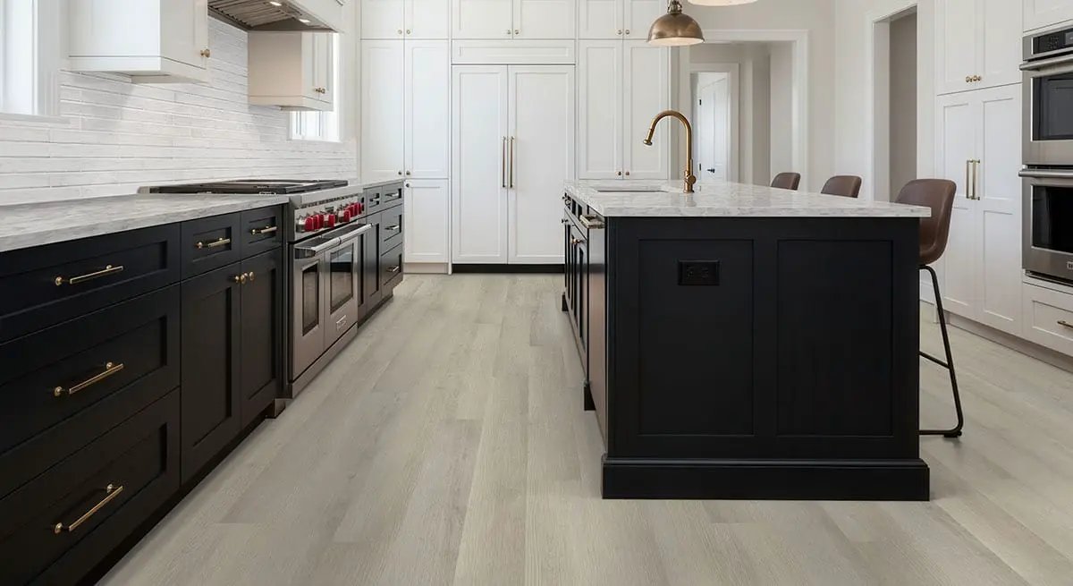 Cyrus 2.0 Honeybella Oak Matte Wood Look Lvt Planks 7x48 in a finished room