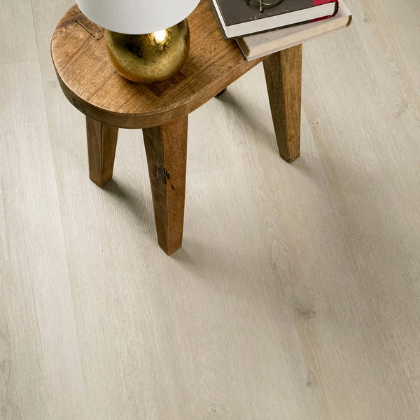 Cyrus 2.0 Honeybella Oak Matte Wood Look Lvt Planks 7x48 in a finished room