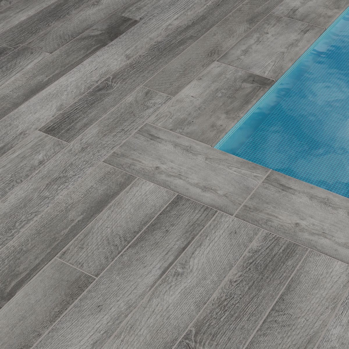 Prescott Katella Ash Matte Lvt Planks 7x48 in a finished room