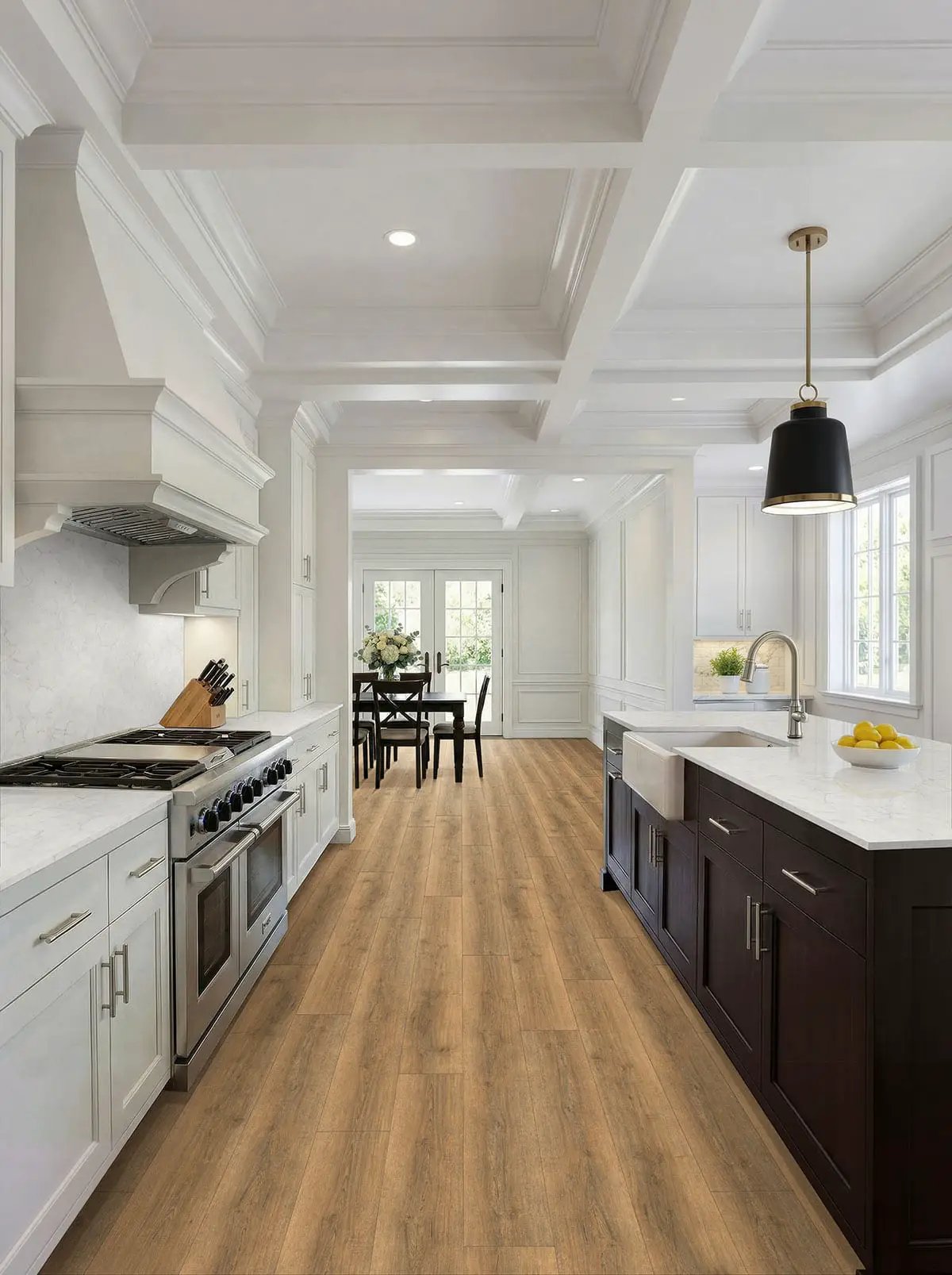 Wayne Parc Reserve Macland Matte Wood Look Lvt Planks 9x72 in a finished room