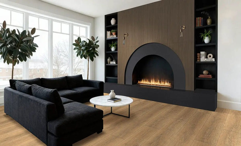 Wayne Parc Reserve Macland Matte Wood Look Lvt Planks 9x72 in a finished room