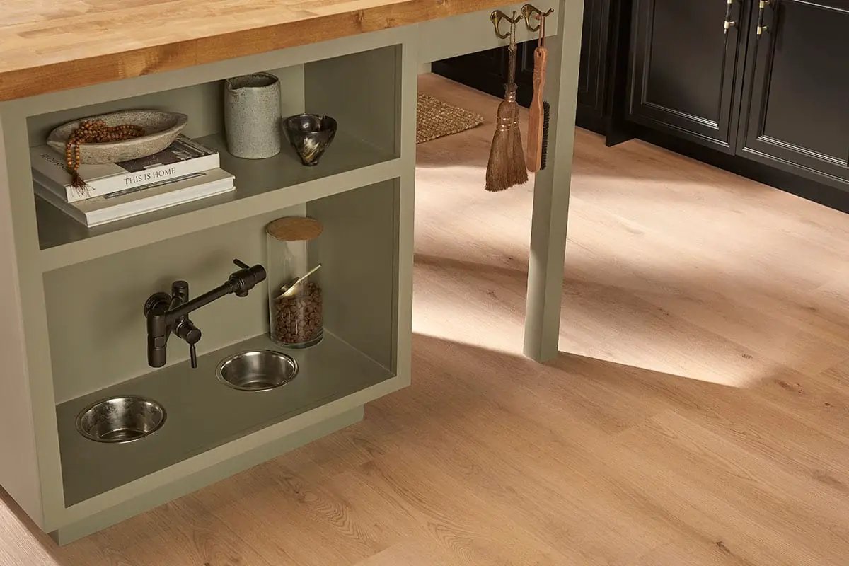 Cyrus 2.0 Runmill Isle Matte Wood Look Lvt Planks 7x48 in a finished room