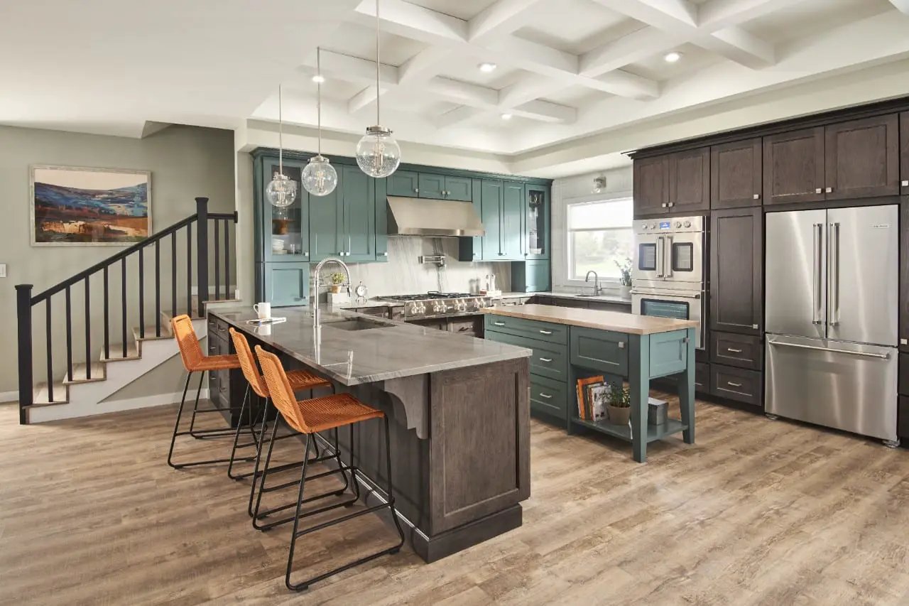 Cyrus Ryder Matte Wood Look Lvt Planks 7x48 in a finished room