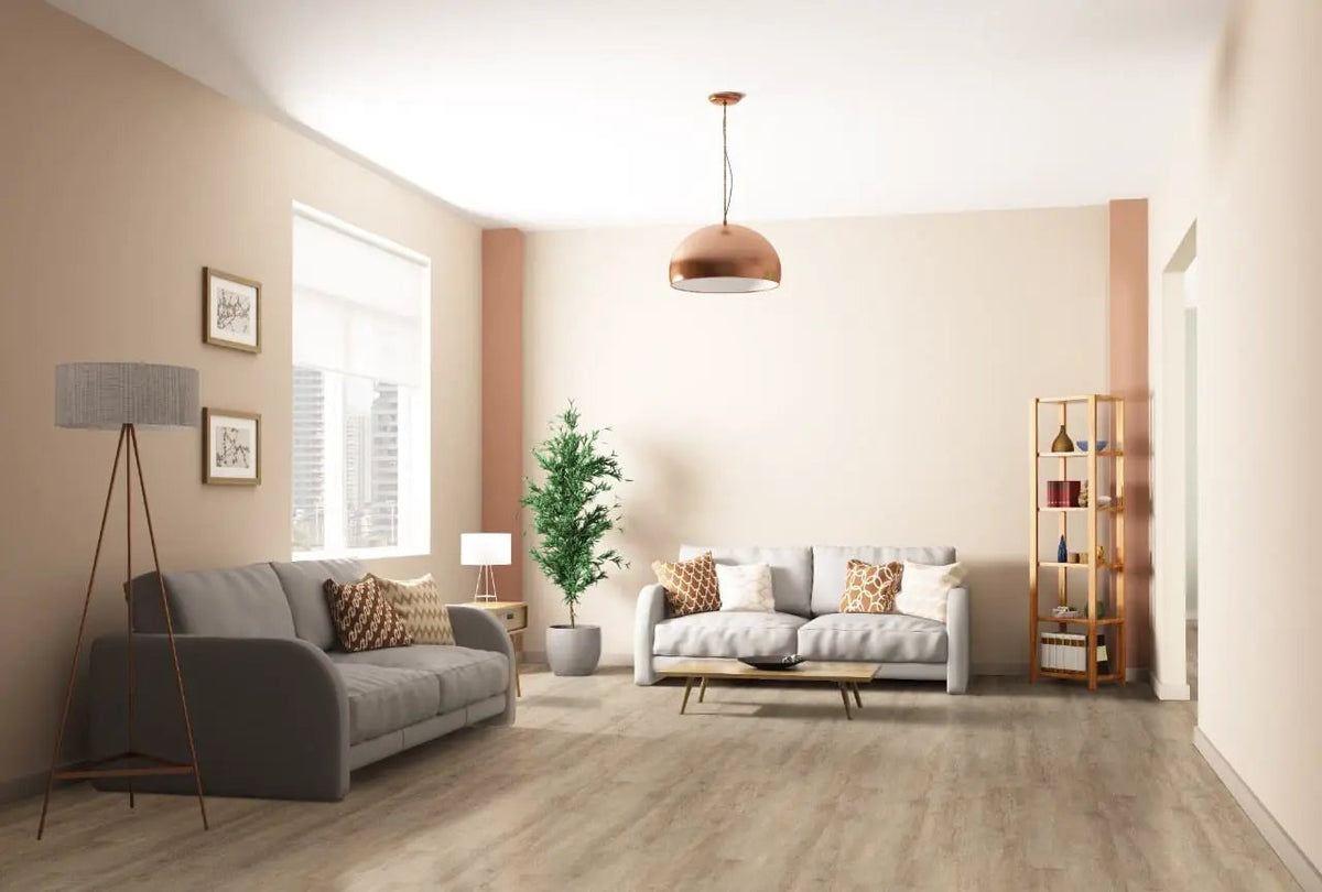 Prescott Sandino Matte Wood Look Lvt Planks 7x48 by MSI Surfaces