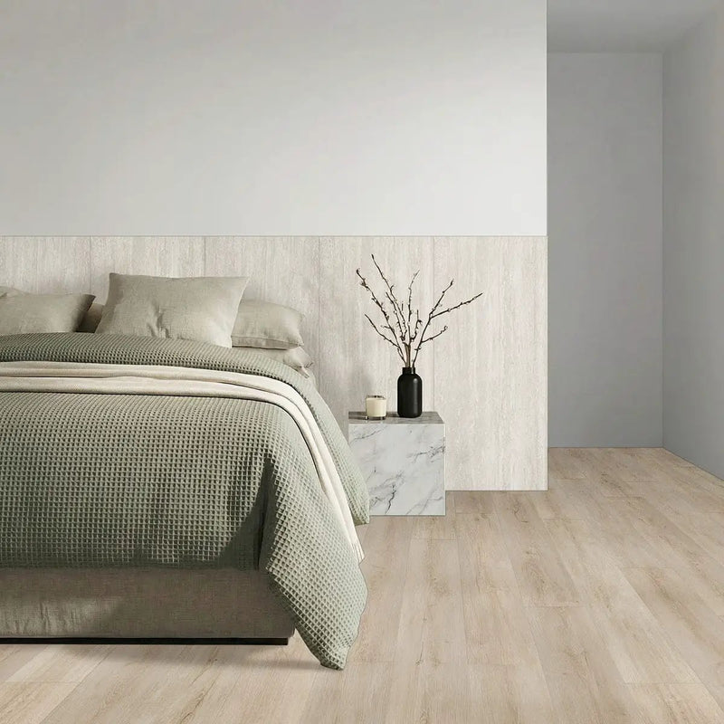 Laurel Shasta Grove Semi Gloss Stair Riser Wood Look Lvt Moldings 1.59x0.18 in a finished room