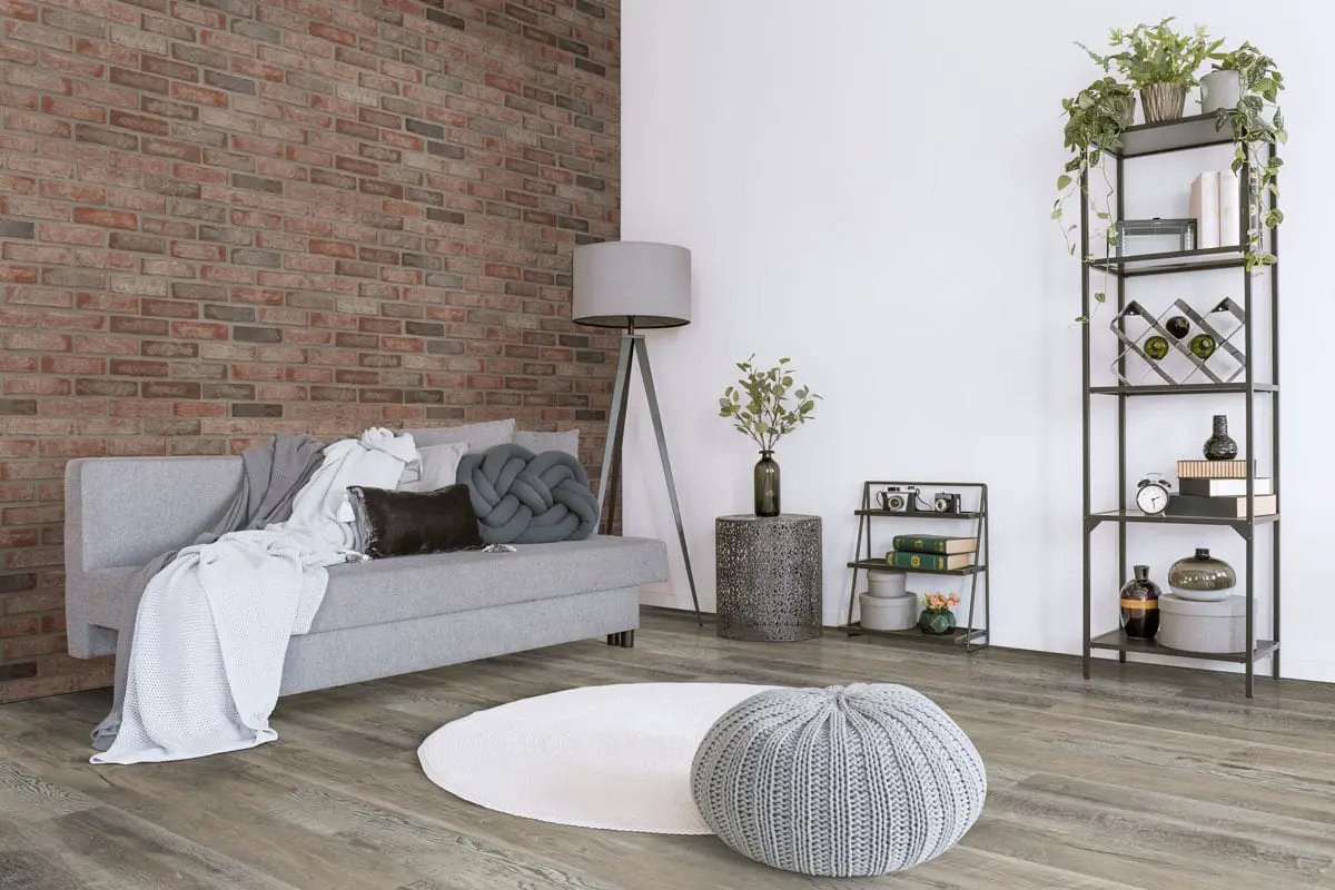 Ashton 2.0 Stableton Semi Gloss Wood Look Lvt Moldings 1.77x0.28 in a finished room