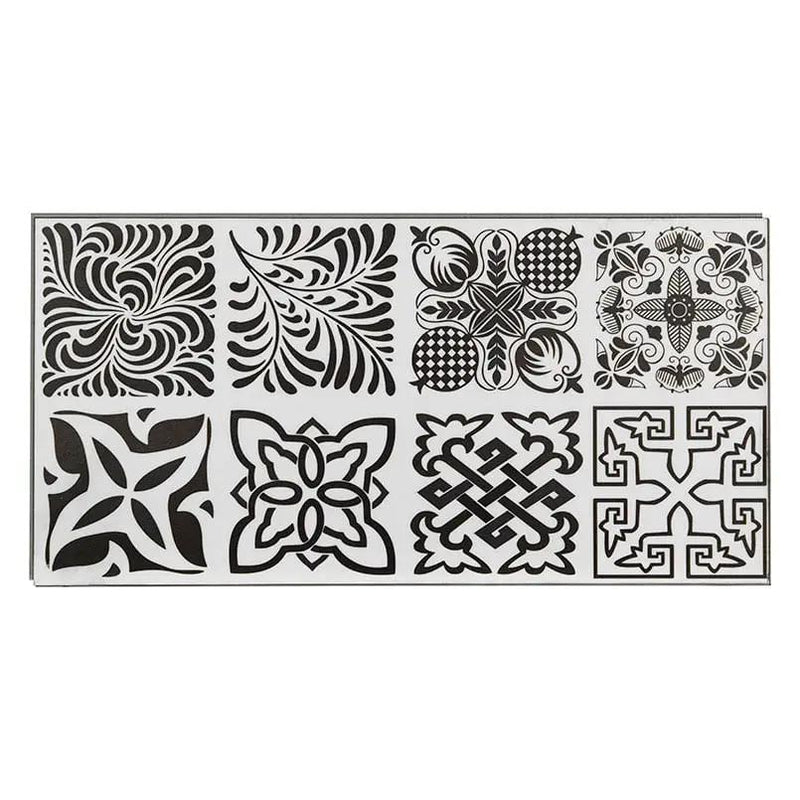 Trecento Windsor Crest Lvt Tiles 12x24 close up