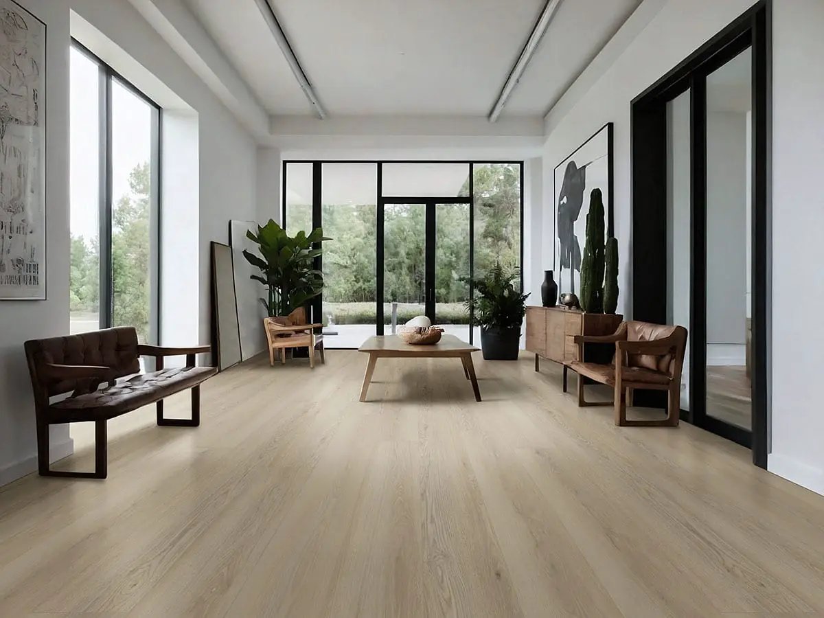 Xl Cyrus Austell Grove Matte Wood Look Lvt Planks 9x60 in a finished room