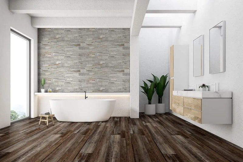 Xl Cyrus Bembridge Matte Wood Look Lvt Planks 9x60 in a finished room