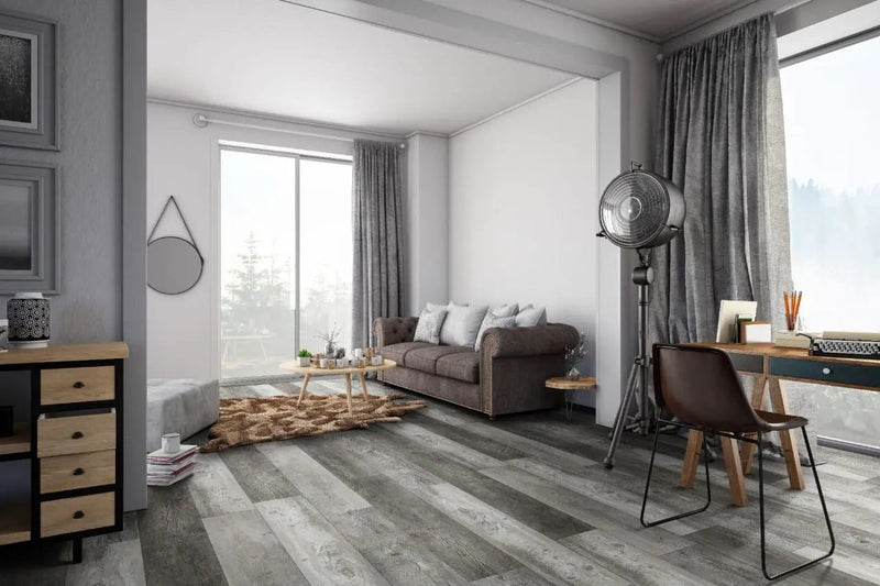 Xl Prescott Boswell Matte Wood Look Lvt Planks 9x60 in a finished room
