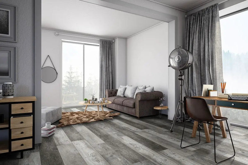 Xl Prescott Boswell Matte Wood Look Lvt Planks 9x60 in a finished room