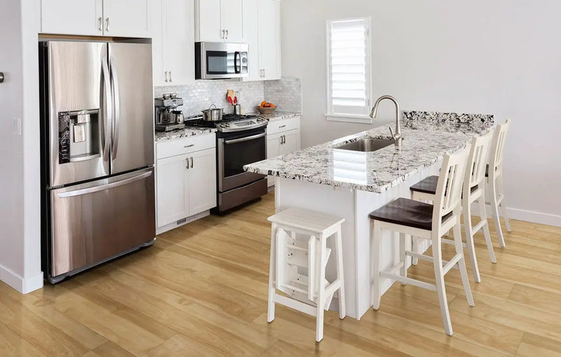 Xl Cyrus Brookline Matte Wood Look Lvt Planks 9x60 in a finished room