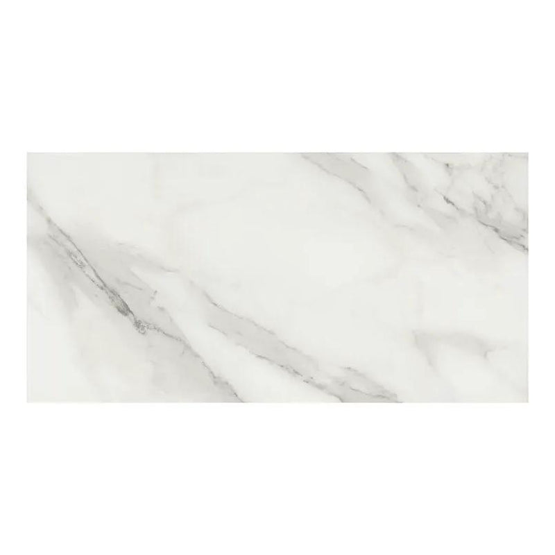Xl Trecento Calacatta Venosa Gold Marble Look Lvt Tiles 18x36 close up