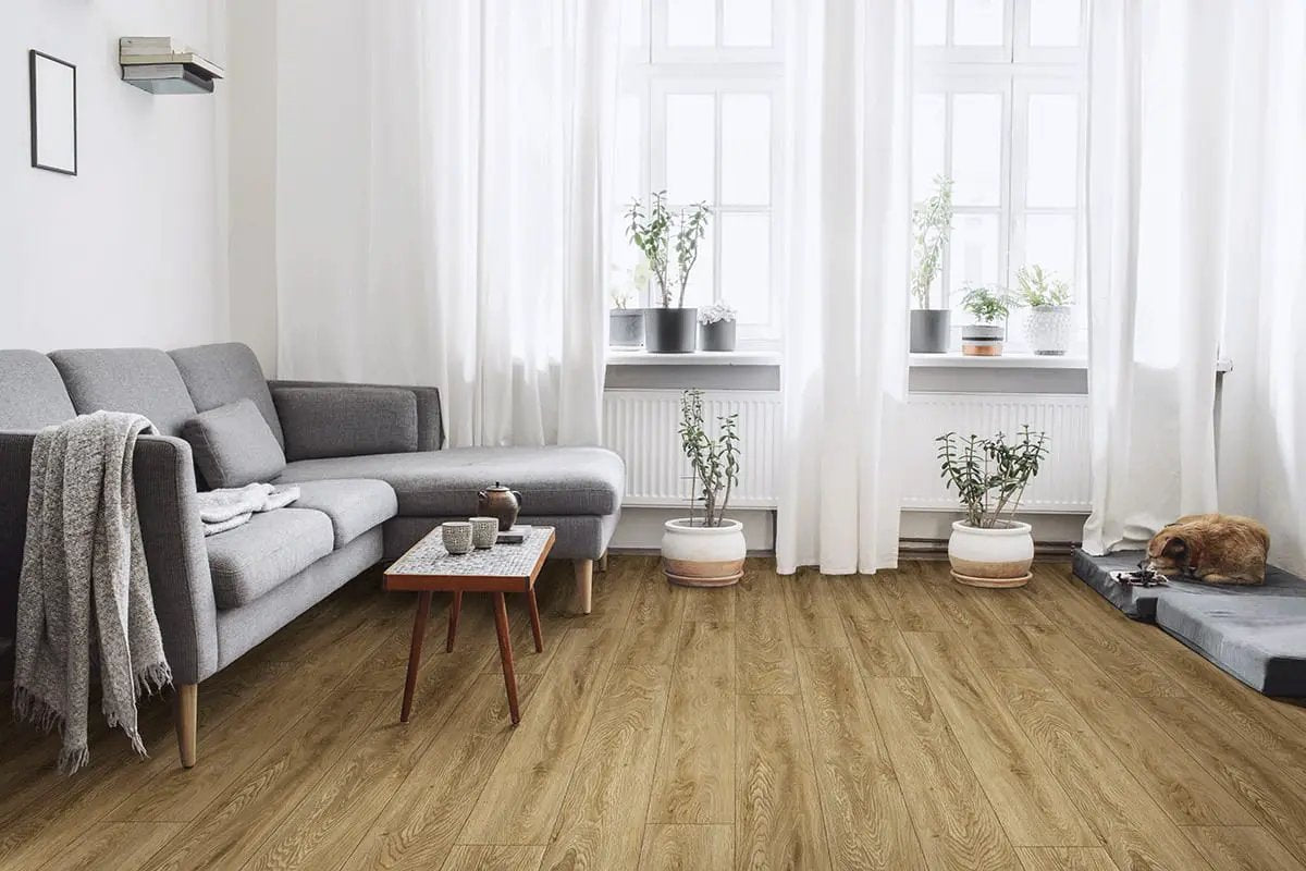 Xl Ashton Colston Park Matte Lvt Planks 9x60 in a finished room