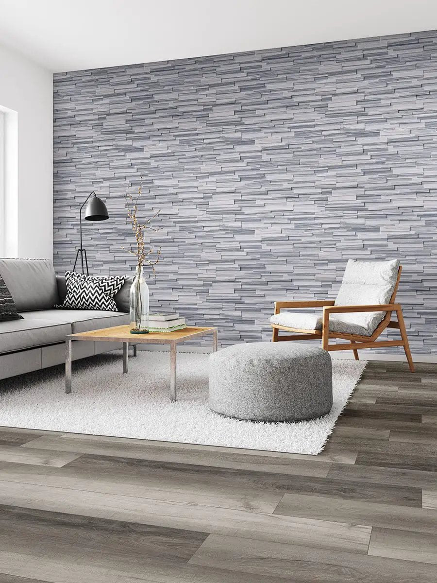 Xl Cyrus Draven Matte Wood Look Lvt Planks 9x60 in a finished room