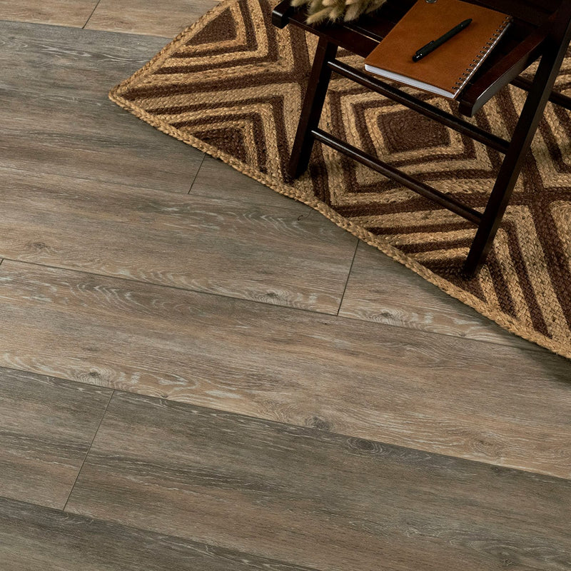 Xl Prescott Dulles Tails Matte Wood Look Lvt Planks 9x60 in a finished room