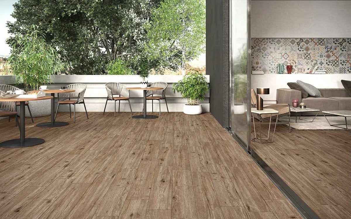 Xl Cyrus Fauna Matte Lvt Planks 9x60 in a finished room