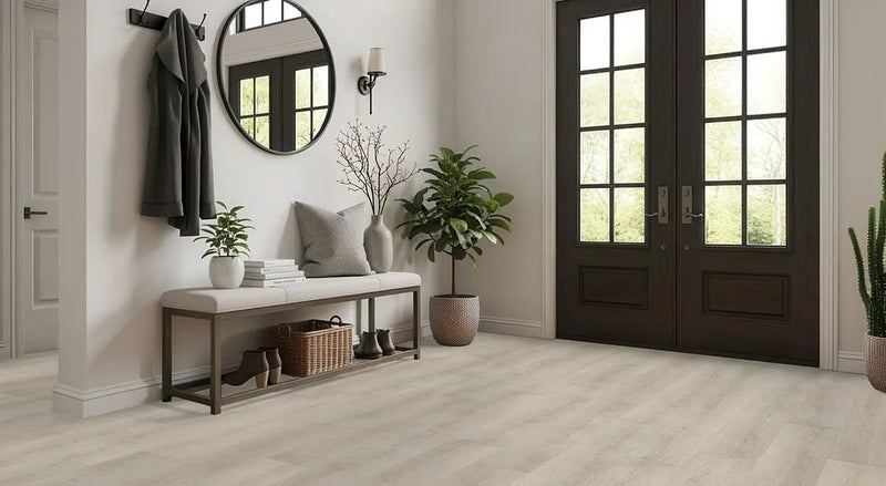 Xl Cyrus Honeybella Oak Matte Wood Look Lvt Planks 9x60 in a finished room
