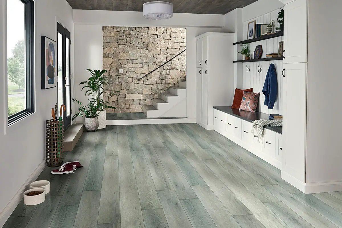 Xl Prescott Kardigan Matte Wood Look Lvt Planks 9x60 in a finished room