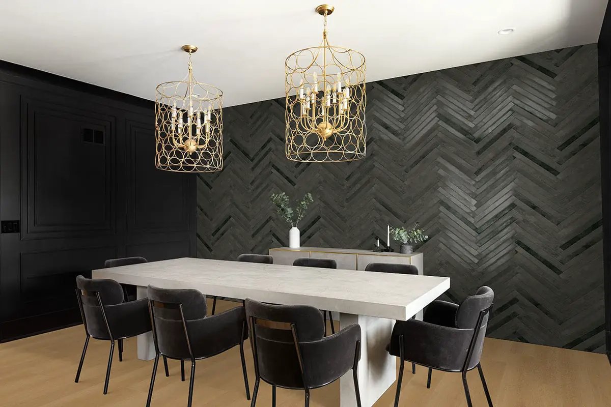 Xl Studio Taos Semi Gloss Wood Look Lvt Moldings 1.5x0.25 in a finished room