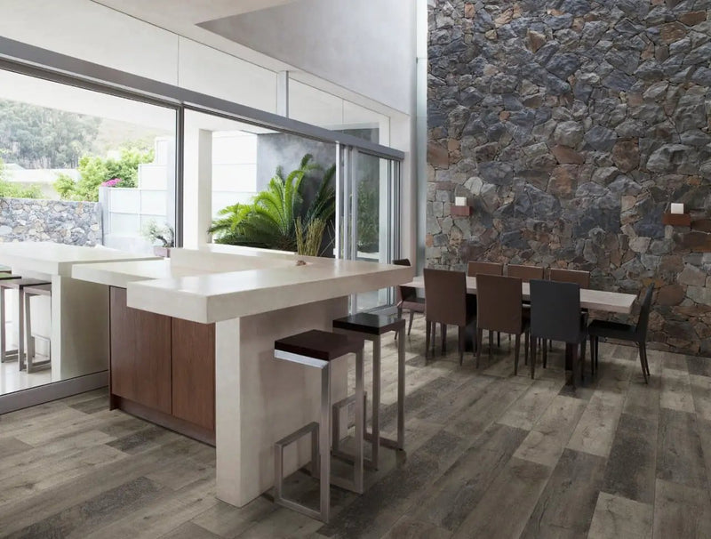 Xl Cyrus Wolfeboro Matte Wood Look Lvt Planks 9x60 in a finished room