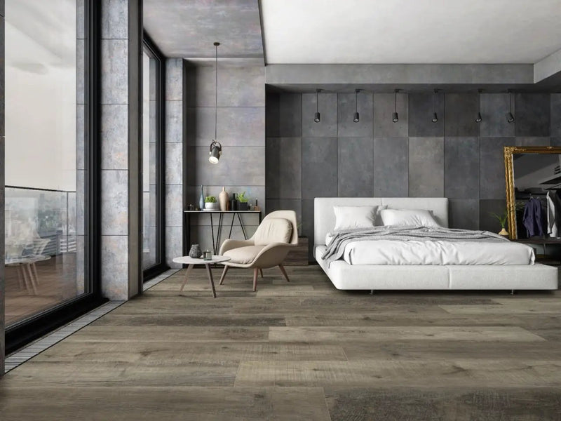 Xl Prescott Wolfeboro Matte Wood Look Lvt Planks 9x60 in a finished room