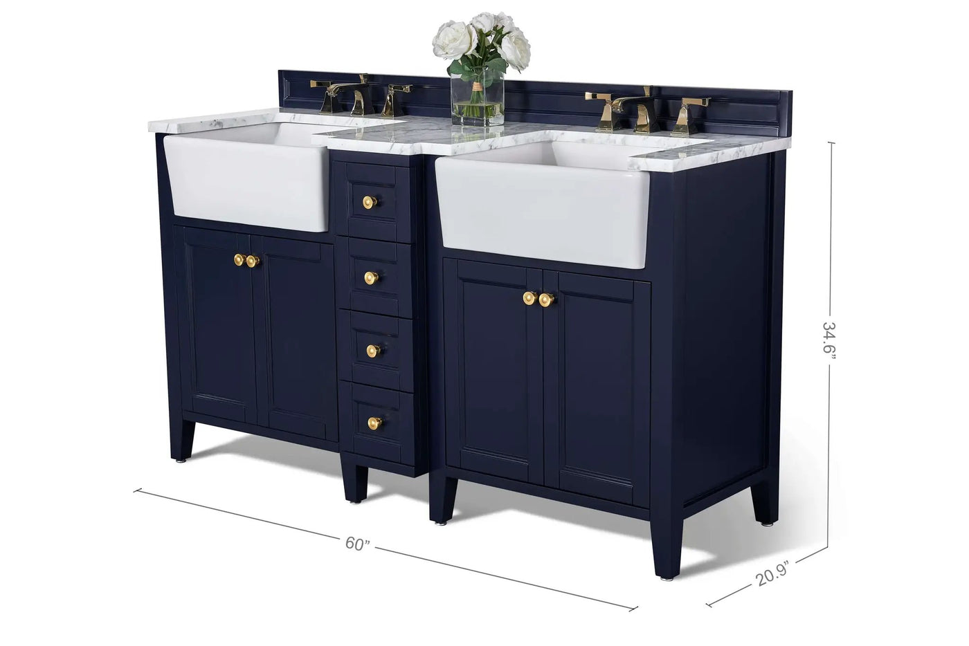 Adeline 60" Bath Vanity Set by Ancerre Designs