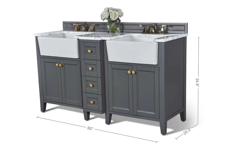 Adeline 60" Bath Vanity Set by Ancerre Designs