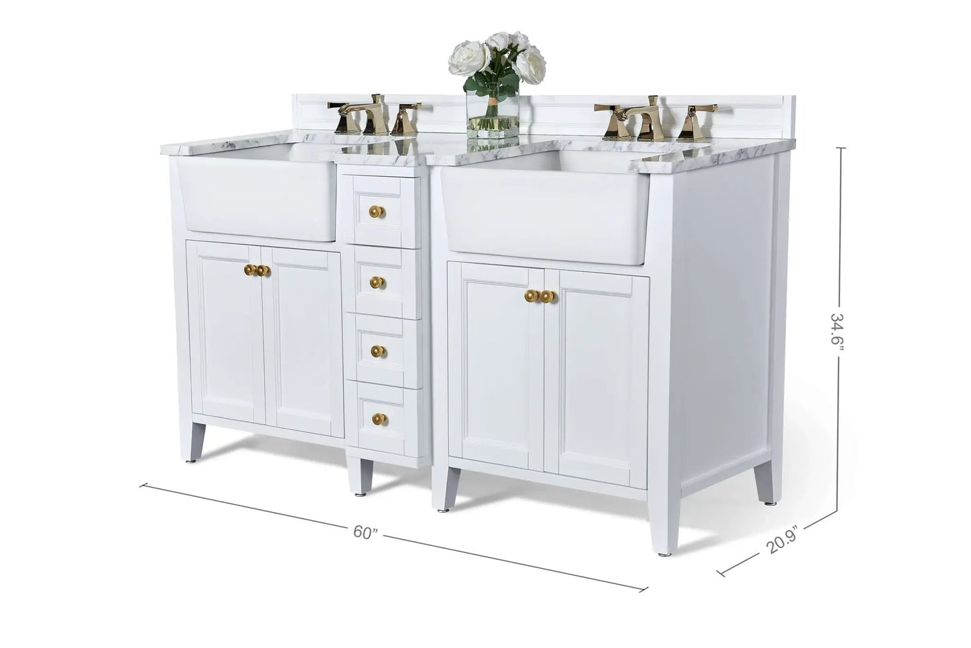 Adeline 60" Bath Vanity Set by Ancerre Designs
