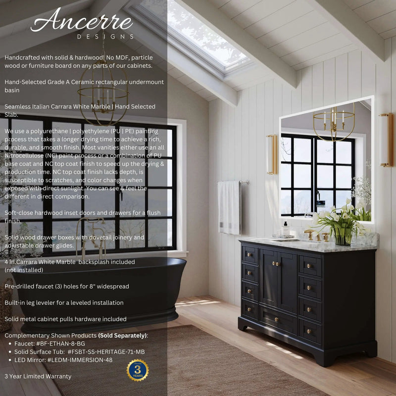 Audrey 48" Bath Vanity Set by Ancerre Designs
