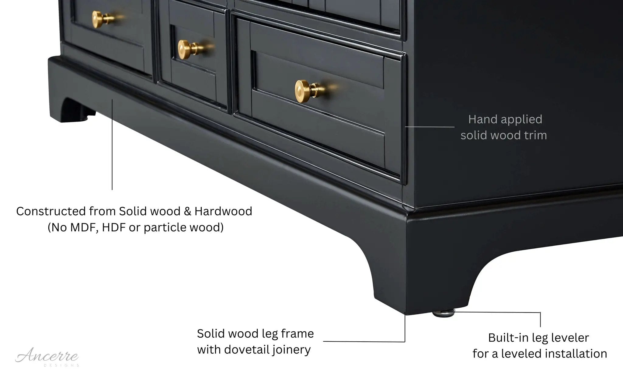Audrey 48" Bath Vanity Set by Ancerre Designs