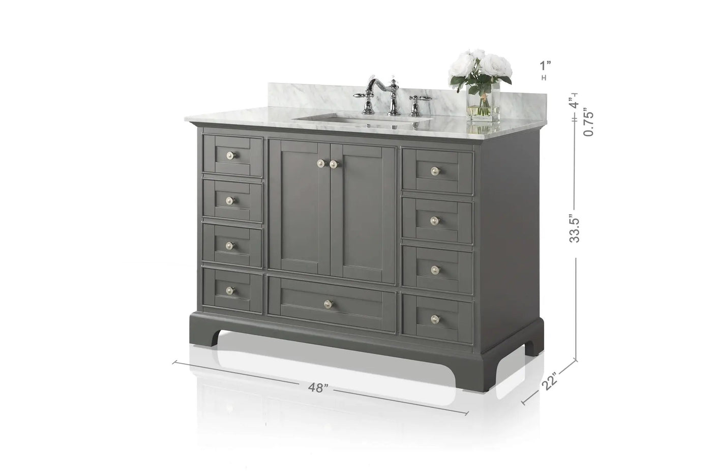 Audrey 48" Bath Vanity Set by Ancerre Designs