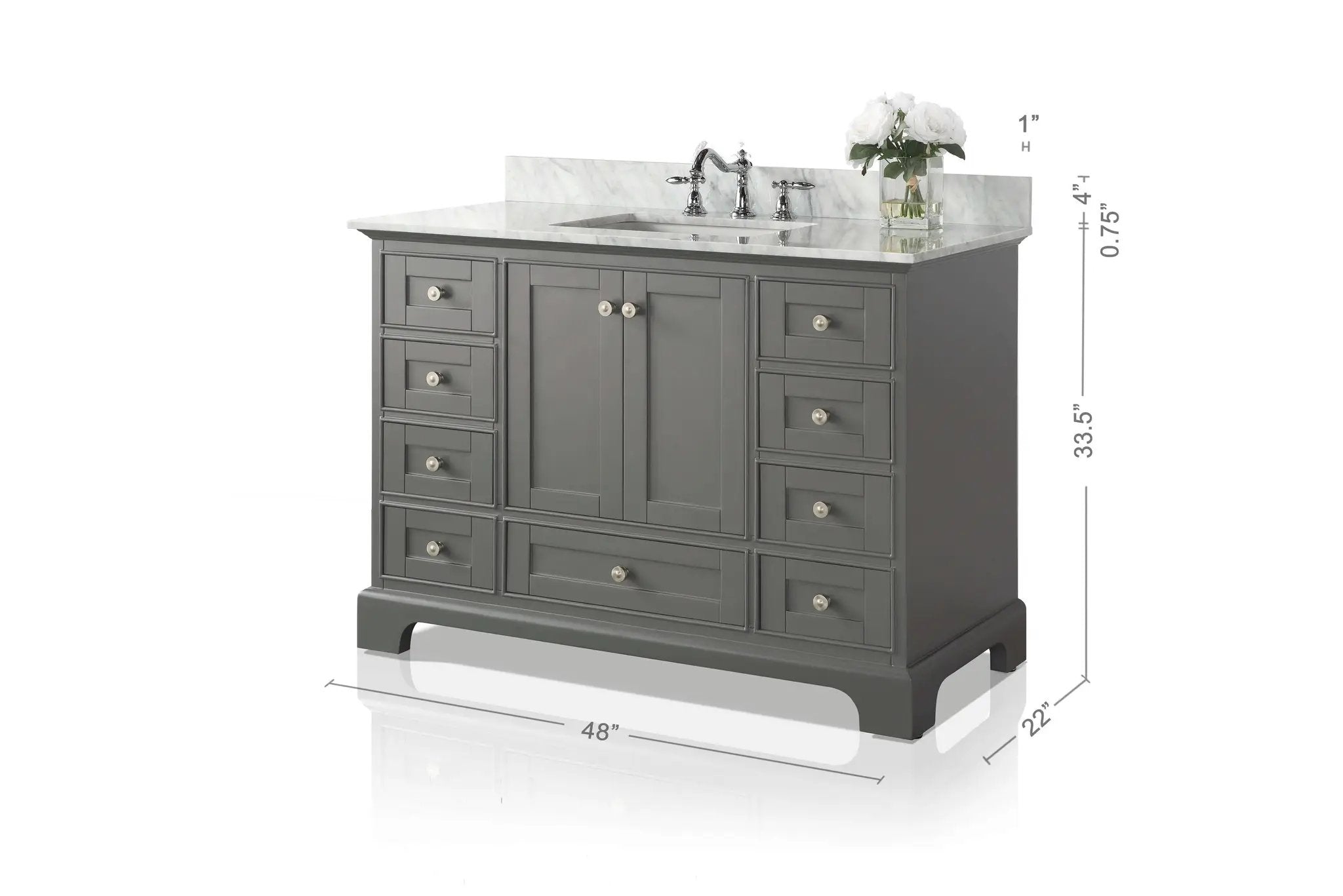 Audrey 48" Bath Vanity Set by Ancerre Designs