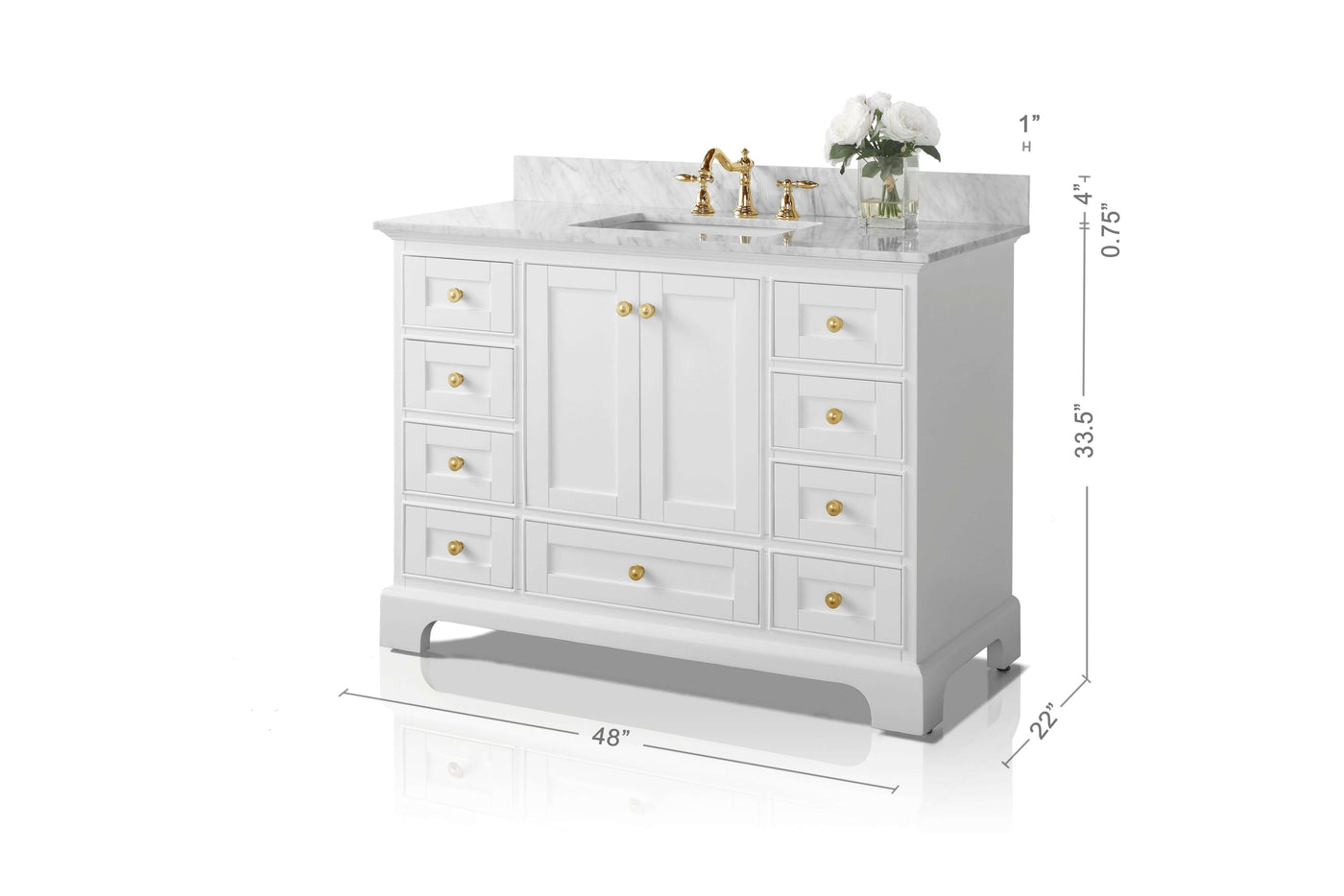 Audrey 48" Bath Vanity Set by Ancerre Designs