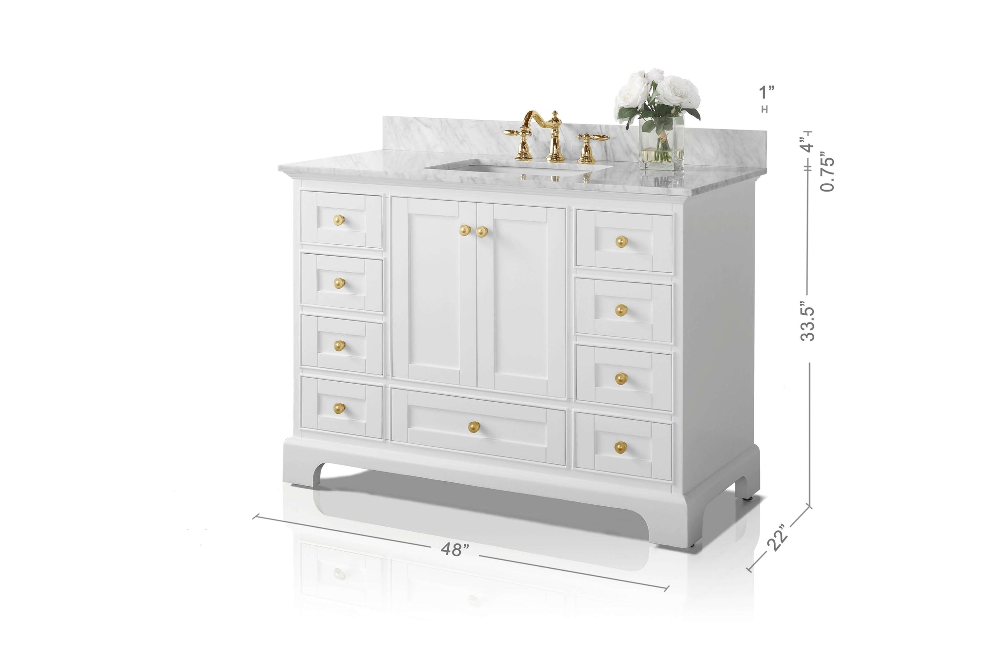 Audrey 48" Bath Vanity Set by Ancerre Designs