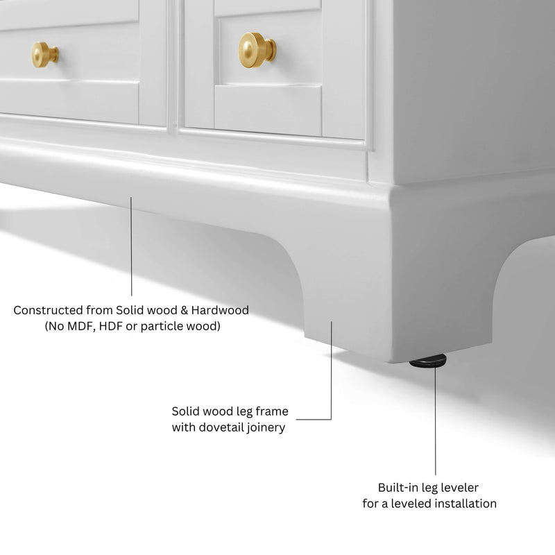 Audrey 84" Bath Vanity Set by Ancerre Designs