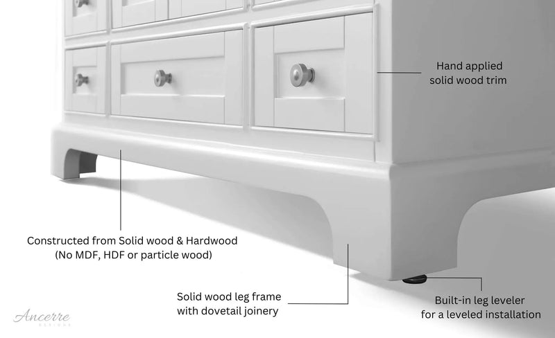 Audrey 60" Bath Vanity Set by Ancerre Designs