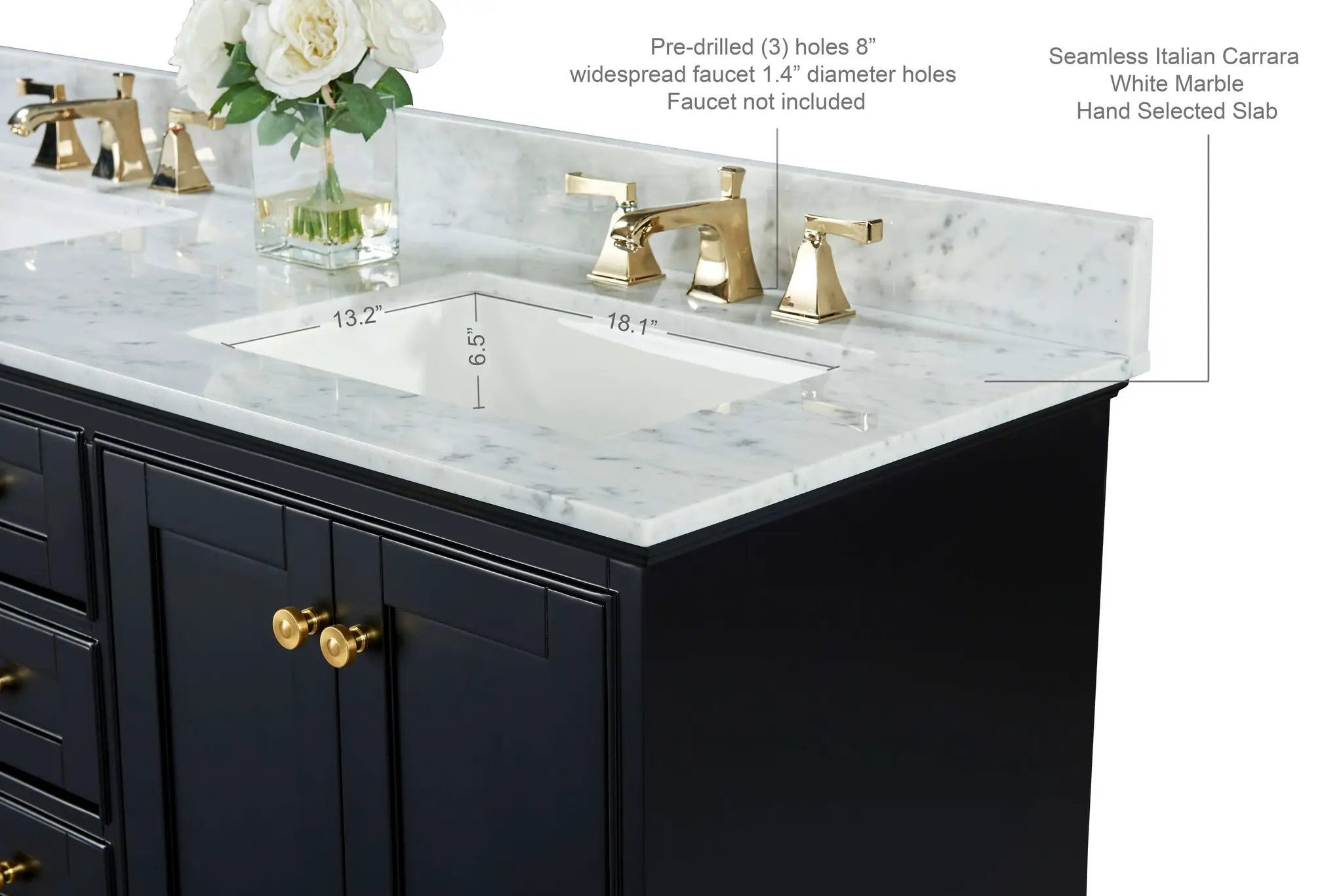Audrey 60" Bath Vanity Set by Ancerre Designs