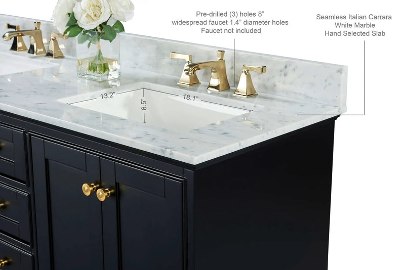 Audrey 60" Bath Vanity Set by Ancerre Designs