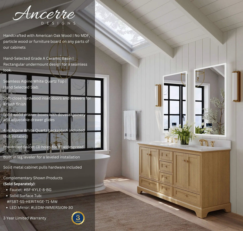 Audrey 48" Bath Vanity Set by Ancerre Designs