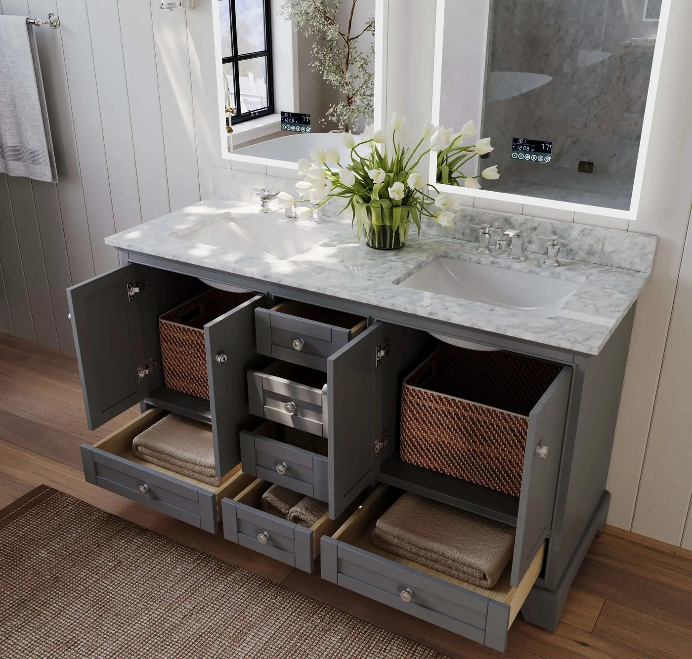 Audrey 60" Bath Vanity Set by Ancerre Designs