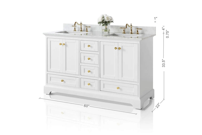 Audrey 60" Bath Vanity Set by Ancerre Designs
