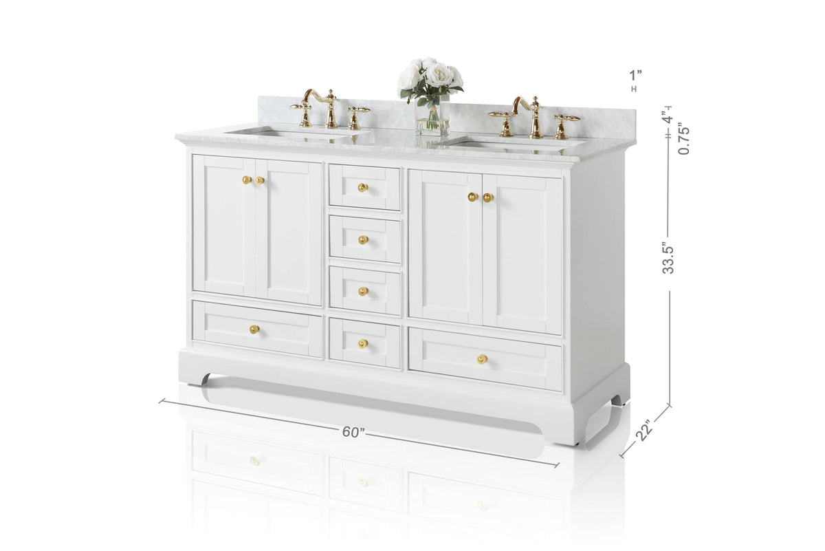 Audrey 60" Bath Vanity Set, photo 12 of 41