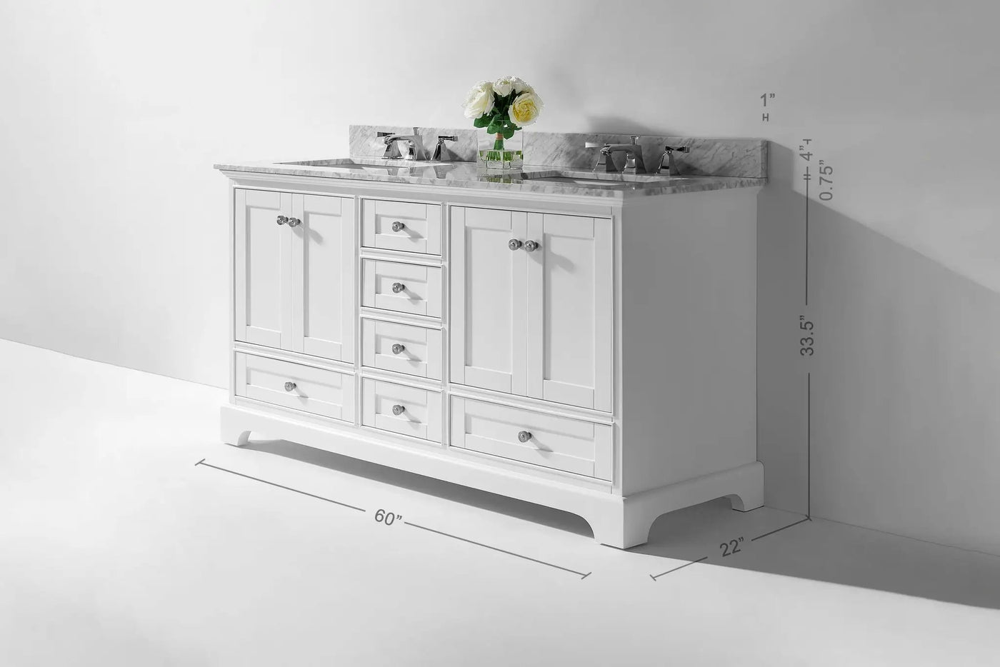 Audrey 60" Bath Vanity Set by Ancerre Designs