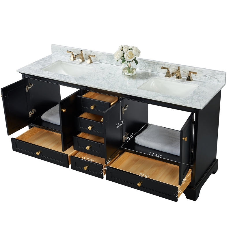 Audrey 66" Bath Vanity Set by Ancerre Designs