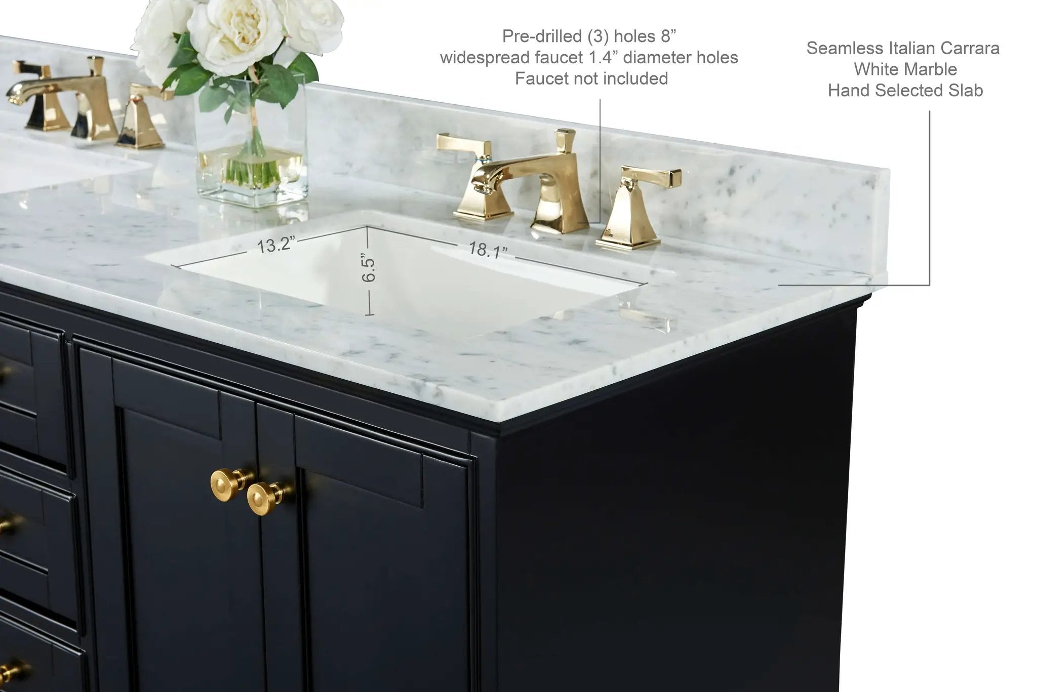 Audrey 72" Bath Vanity Set by Ancerre Designs